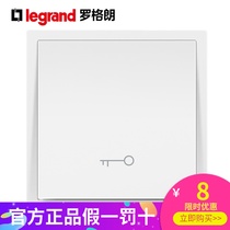 tcl Rogrand concealed doorbell access switch door Dingdong automatic reset self-reset 86 White