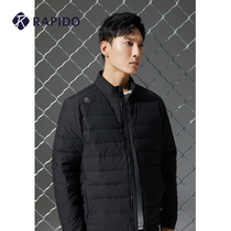RAPIDO BLUE Winter New Products Zero Down series for men light and thin short and goose down duvet duvet
