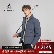 BEAN POLE Binbo 2021 Winter Men's Goose Cashmere Clothing Warm Zipper Simple and Convenient Down Jacket