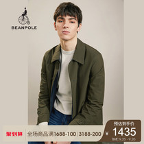 BEANPOLE Binbo autumn new mens waterproof single breasted medium long windbreaker