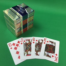 Ji Niu 777 Texas Holdem PVC plastic large double-sided frosted playing cards wear-resistant hand feel a pack of 12 pairs