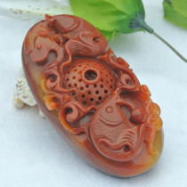 Yunnan Longling Huanglong Jade Jinyu Mantang rich Jia world hand play pieces Huanglong jade hand handle pieces