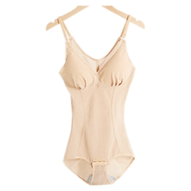 Shape-fitting one-piece Summer ultrathin No marks to collect waist open crotch lace Smeared Seduces sexy bunches Girds Waist Shaping