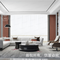 Yi Ibushe COCO Italian style Light luxury fashion high-quality home life safety and environmental protection curtains store models