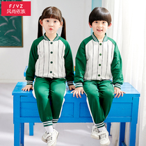 Kindergarten garden clothes spring and autumn 2021 new teacher childrens sports suit Primary and secondary school school uniforms class clothes customization