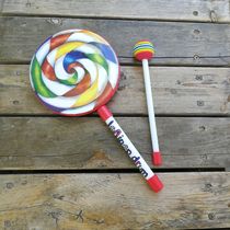 Childrens lollipop drums playing drums Orff hand drum kindergarten early education toys percussion instruments music teaching aids