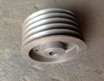 Type C 5 groove cast iron hollow solid pulley belt disc customized machining diameter 10MM to 1000MM mm  