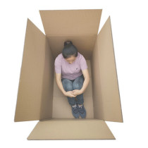 Moving carton Extra large special hard Taobao express storage and finishing packing box custom five-layer corrugated box