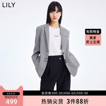 LILY2022 Summer New Women Dress Fashion Foreign Air Retro Gge Design Sense Commute 100 Hitch Loose Suit Jacket
