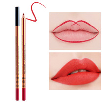 Lip liner waterproof and long-lasting non-decolorization Beginner hook drawing lip artifact matte fog female lip lipstick pen