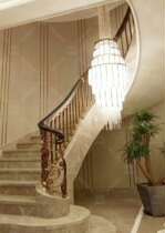 Seared Hilden Xinrong black aluminum magnesium 20mm stair handrail stair fence stair step Board