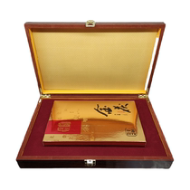 Special Class Black Tea Solid Wood Gift Box Installed Anodized Black Tea One Kilogram of Pine Brick Packaging with Pine Tea Courtesy Kit Anhua Black Tea Wood