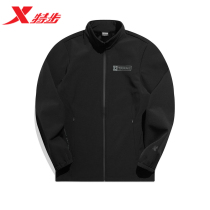 Special step trench coat mens coat 2021 autumn and winter New stand collar plus velvet warm sports training windproof jacket jacket