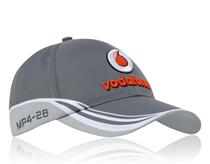 F1 McLaren Mercedes Team Cap★Adjustable Gray Day Hair