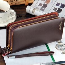 New soft leather handbag long wallet mens bag business leisure mens Clutch Wallet Clutch Bag Bag Mens tide
