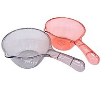 3 transparent crystal water spoons thickened water scoop childrens bath water spoon Kitchen water scoop 663