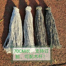 Cotton thread mop head can be hand worked as a round head tot mopping cloth mop head strapping rope mop accessories replacement head