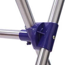 Drying rack accessories connector Folding floor X-type drying rack accessories X-type drying rack shaft connector bending