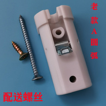 Small folding door accessories bathroom kitchen sliding door aluminum alloy folding door crane rail pulley plastic accessories hardware