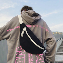 French Chest Bag Male Tide Skew Satchel Tide Sign Street Tide Movement Backpack Men Satchel Bag Casual Purse Single Shoulder Bag