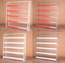 Promotion frame front cashier counter small shelf shop matching price strip paper towel rack stepped utility rack scattered