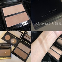 IRON KING has no SHORTCOMINGS except flying powder JILL LEEN two-color contouring plate Natural nose shadow shadow powder