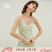 NEIWAI INSIDE AND OUTSIDE LADY ROU V TIE CHEST CUSHION Sling Pajamas Blouse to fix a bottom-coated cotton Home Home Clothing