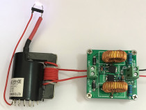Mini ZVS high frequency induction heating machine Tesla high voltage generator coil Jacob ladder kit module