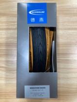 schwalbe marathon marathon racer plus stab-resistant yellow casing 349 16-18 and 20-24-inch