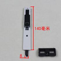 Broken bridge aluminum inner opening and inner reverse window fittings copper wheel suspension lock seat doors and windows zinc alloy bolt buckle broken bridge aluminum hardware