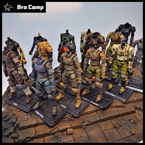 Acid Rain War Original body DIY accessories Model unpacking 3 75-inch male and female human body military model