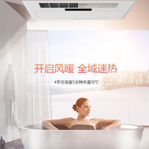 Famous Clan Suspended Toilet Package Double Nuclear Power Wind Heating Four-In-One Heating Exhaust Fan Lighting Multifunction On-demand
