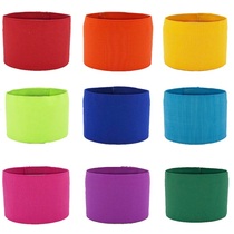 Armband custom LOGO team armband captain c standard custom solid color blank group elastic belt Velcro reflection