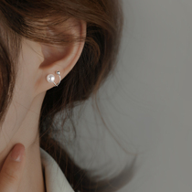 (Miss Z) Pearl ear clip without ear hole female advanced ear clip simple temperament ear clip ins cold Senior