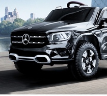 Bedoqi Mercedes-Benz childrens electric car four-wheeled car with remote control can sit baby swing stroller Childrens toy car