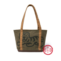 HUMAN MADE COLOR TOTE BAG polar bear Tiger canvas TOTE shoulder BAG male TOTE BAG female