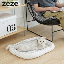 zeze pet cool cushion summer cooling ice nest kitty cat ice mat dog mat sleeping mat pet supplies