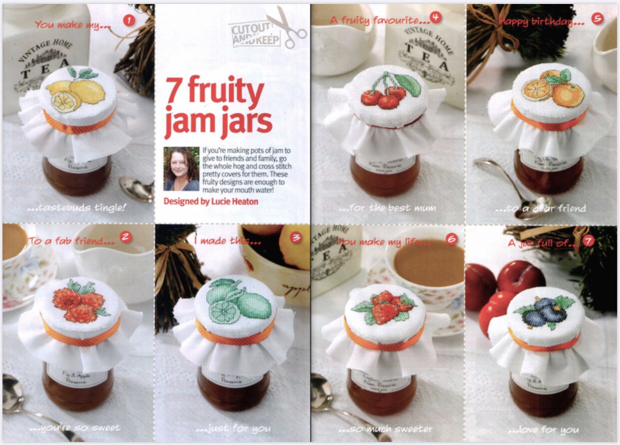 (Zhang Xiao cool) cross-stitch DMC R line from the kit plastic plate refrigerator paste fruit