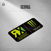 FIA FIA European car rally championship car body sticker waterproof modification sticker sponsor decal