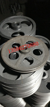 Triangular belt pulley cast iron motor belt disc A type 1A single groove 80-500MM (empty) manufacturer direct
