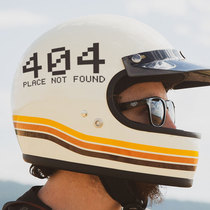 404 127 0 0 0 1 Creative Code Helmet Decorative Sticker Motorcycle Electric Personality Warning Sticker Reflecting Sticker
