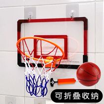  Family basketball frame shooting ball rack small frame children can dunk mini punch-free indoor baby wall-mounted