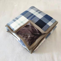 Small flaw moisture-absorbing heat export Japanese childrens lamb velvet blanket flannel knee blanket office afternoon blanket