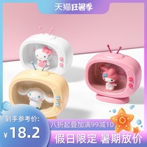 Famous and excellent products miniso Sanrio series TV modeling night light Laurel dog Melody creative lighting