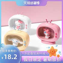 Famous products miniso Sanrio series TV modeling night light Laurel dog Melody creative lighting
