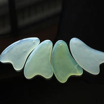 Xiuyan jade face scraping plate Facial beauty shaving panel female dial tendons Xiuyan value