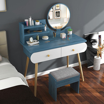 Dressing table Net celebrity ins wind makeup table Modern simple storage cabinet integrated dressing cabinet small bedroom makeup table