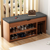 Changing shoes stool Home doorway entry storage shoe holder can sit on the stool and stool incorporate stool into the door stool