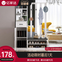Entrance cabinet Partition cabinet Living room screen Shoe cabinet One simple modern foyer Entrance wine cabinet Room hall decorative storage
