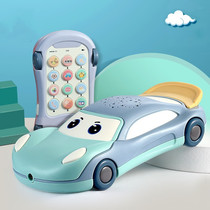 Baby can bite toy mobile phone car baby puzzle music early education children boys and girls simulation phone model